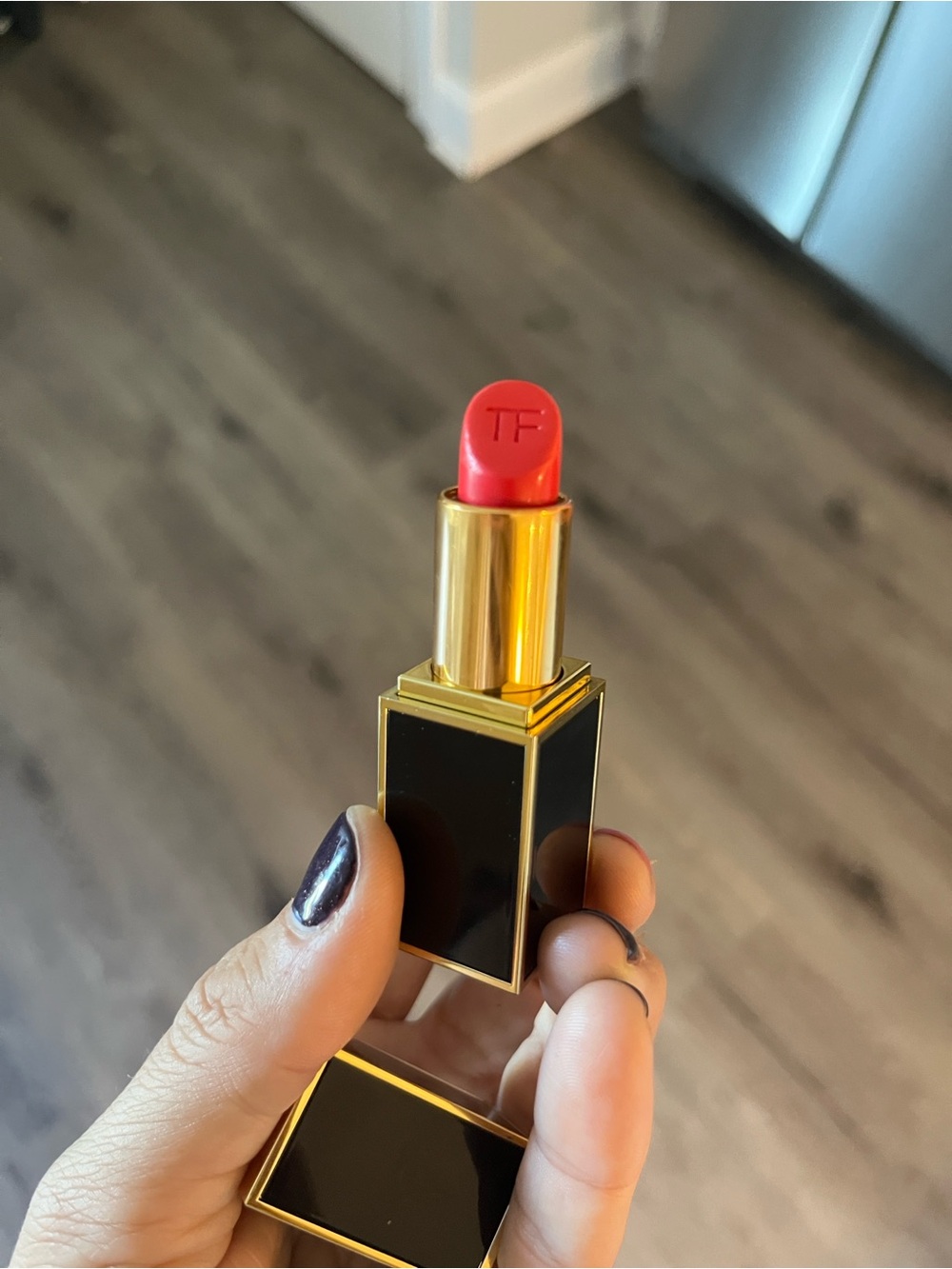 Tom Ford Lipstick with Gold & Black Case